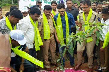 Akhil Akkineni At Haritha Haram Event